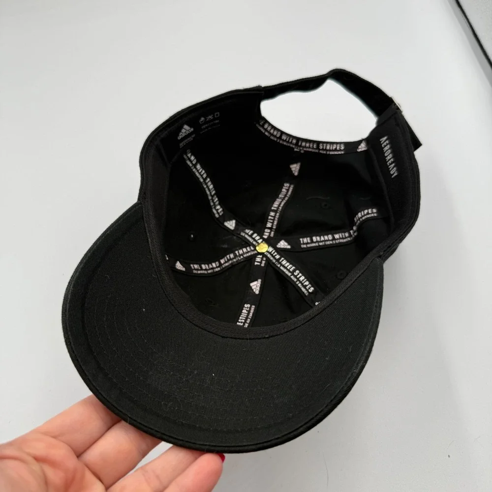 Adidas Los‎ Angeles Hat Baseball Cap Adjustable Strapback Black Mens